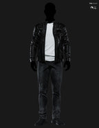 MI Leather Casual Outfit for Genesis 8 and 9 Male - Full Black Outfit
